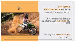 Off-road Motorcycle Industry Analysis 2021&ndash;2031: Price Range, Capacity & End-user Trends