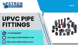 Industrial UPVC Pipe Fittings for Effluent Treatment Plants