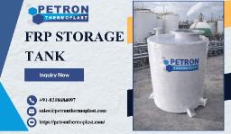 Durable FRP Storage Tanks for Continuous Duty Operations