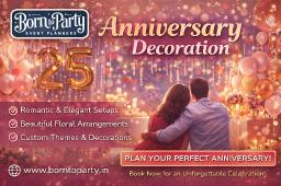 Best Anniversary Decoration Services for a Romantic Celebration at Home