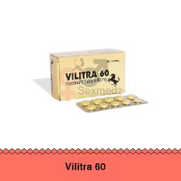 Use Vilitra 60 mg Pill to Stop Erectile Dysfunction
