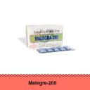 How should Malegra 200 mg tablets be taken?