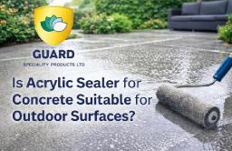 Is Acrylic Sealer for Concrete Suitable for Outdoor Surfaces?