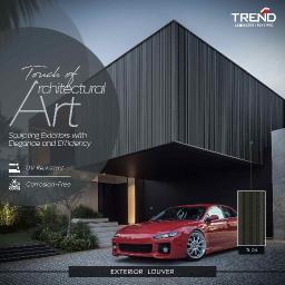 Innovative Designs for Wall Louvers in Contemporary Homes