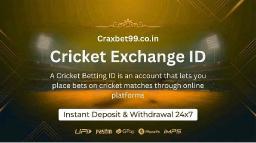 Cricket Exchange ID &ndash; A First Class Experience for IPL