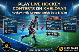 Play Live Hockey Contests on Kheloyar