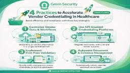 🚀 4 Practices to Accelerate Vendor Credentialing in Healthcare (2026 Guide)