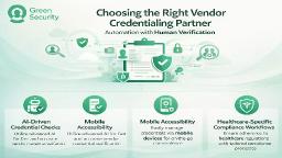 Vendor Credentialing Services in Healthcare : Safety & Vendor Access