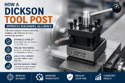 How a Dickson Tool Post Improves Machining Accuracy