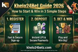 Khelo24Bet Guide 2026: How to Start & Win in 3 Simple Steps