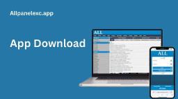 Allpanelexch App &ndash; Everything You Need to Know