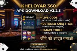 Kheloyar 360 APK Download v3.2.5 - Live Odds, Analytics & Smart Tools