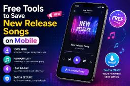 Free Tools to Save New Release Songs on Mobile