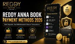 Reddy Anna Book Payment Methods 2026: Safe Deposits, Fast Withdrawals, and Easy Transactions