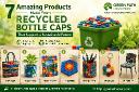 7 Amazing Products Made From Recycled Bottle Caps That Support a Sustainable Future