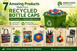 7 Amazing Products Made From Recycled Bottle Caps That Support a Sustainable Future
