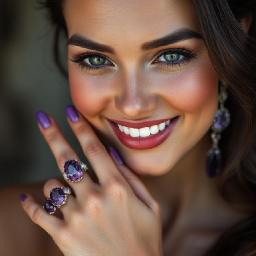 SHINE WITH SERENITY: UNIQUE AMETHYST EARRING DESIGNS