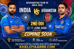 India vs Afghanistan, 2nd ODI, Afghanistan Tour of India 2026: Match Preview