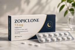 Zopiclone 7.5mg for Better Sleep Quality