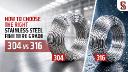 How to Choose the Right Stainless Steel Fine Wire Grade: 304 vs 316 | Sumukh Steel Casting&nbsp;