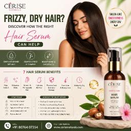 Frizzy, Dry Hair? Discover How the Right Hair Serum Can Help 