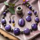 What Makes Charoite Jewelry So Impossible To Resist Right Now?