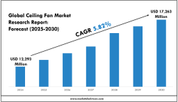 Ceiling Fan Industry Outlook: Trends Shaping the Future by 2030