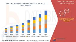 Calcium Market Outlook: Supplements, Food Fortification & Bone Health Industry Trends