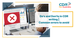 Do and Don’t in CDR writing | Common Errors to Avoid