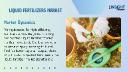 Liquid Fertilizers Market Demand, Supply, Growth Factors and Forecast to 2031