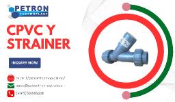 CPVC Y Strainer for Industrial Filtration Systems in UAE