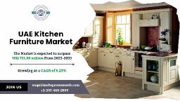 UAE Kitchen Furniture Market Growth and Share Analysis 2033