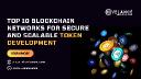 Top 10 Blockchain Networks for Secure and Scalable Token Development in 2025