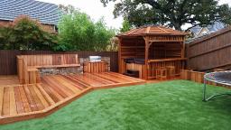 Landscaping in Oakhurst and Timber Flooring Installation for a Stunning Home Makeover