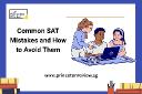 Common SAT Mistakes and How to Avoid Them