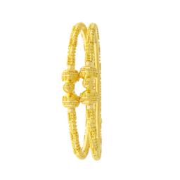 Indian White Gold Bangle – A Modern Twist to Traditional Elegance