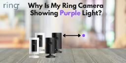 Why Is My Ring Camera Showing Purple Light?: How To Fix It