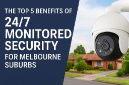 Top 5 Benefits of 24/7 Monitored Security in Melbourne