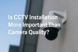Is CCTV Installation More Important Than Camera Quality?