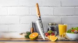Handcrafted Damascus Bread Knife for Daily Use
