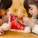 Enhancing Kids’ Learning with the Wood Lacing Sneaker