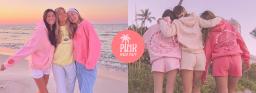 Pink Palm Puff Hoodie — Flex Mode Activated
