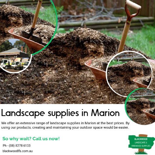 Landscape supplies in Marion