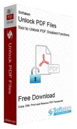 Softaken Unlock PDF Files