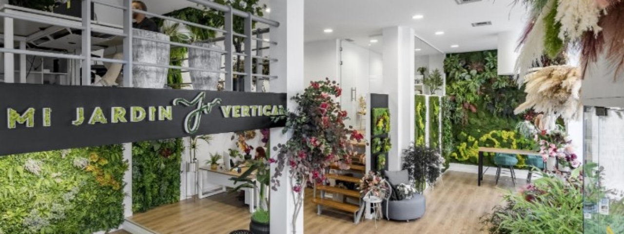 Jardines vertical artificial