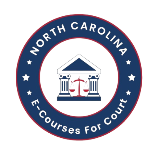 E-course for court North Carolina