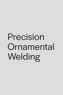Precision Ornamental Welding